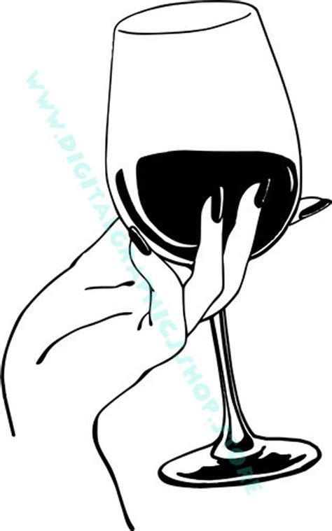 Womans Hand Holding Wine Glass Alcohol Booze Printable Art - Etsy Ireland