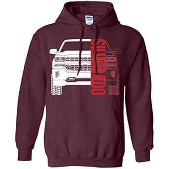 Buy Wheel Spin Addict Men's Silverado Vortec 1500 2500 2014-2018 Hoodie ...
