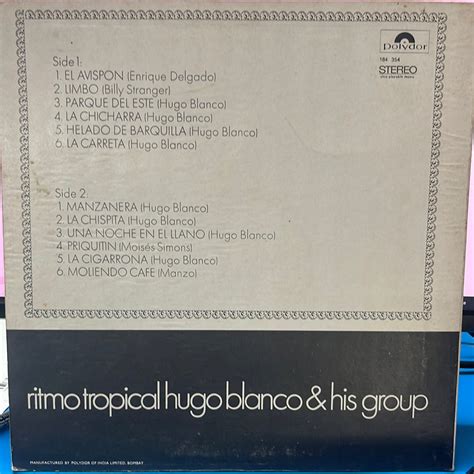 Buy Ritmo Tropical - Hugo Blanco &His Group | Musiccircle – MusicCircle