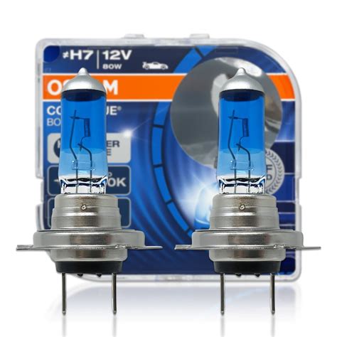 Osram H7 Cool Blue Boost Halogen Bulbs, 80W, Pair, 5000K – Planet Car Care