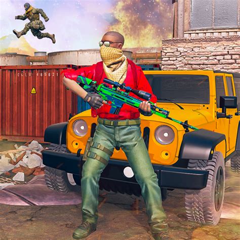 Battlegrounds Survival Shootout Fire : Gun Strike Force: Team Shooter ...