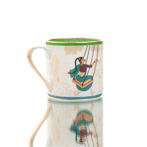 Classic Gift Set Shakti- Mini Tea Mugs Green (Set Of 6) – Kaunteya