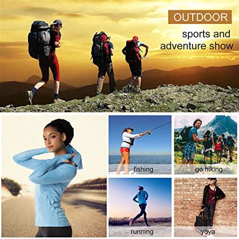 Buy FeelinGirl Women's UPF 50+ Sun Protection T-Shirt Long/Short Sleeve ...