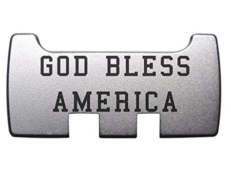 Buy for Glock Rear Ambi Speed Slide Racker Back Plate MOS Optics Silver ...