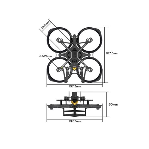 Flywoo FlyLens 75 Frame Kit V1.3 – O4 Pro | Rcmumbai – RC Mumbai