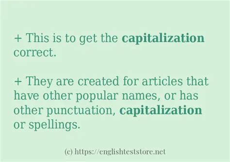 Image result for Using.Capitals In.sentences