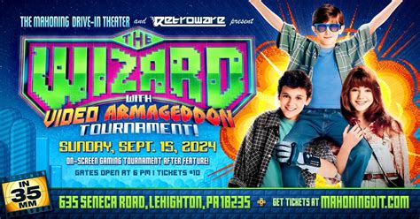 Video Game Night! with THE WIZARD 89 (on 35mm) + On-Screen Tournament ...