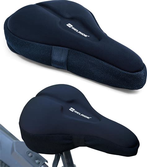 Alexvyan Soft Silicone Gel Saddle Seat & Cycling Cushion Pad Bicycle ...
