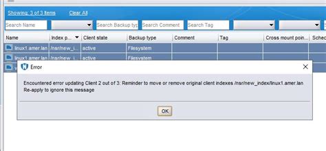 NetWorker: How to Update the Index Path for Multiple Clients | Dell India