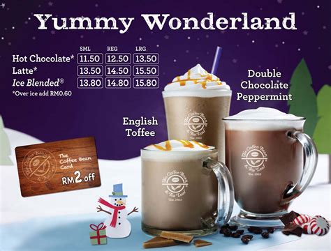 Coffee Bean And Tea Leaf Menu