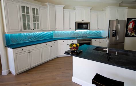 Glass Backsplashes. LARGE artistic designs for your Kitchen ...