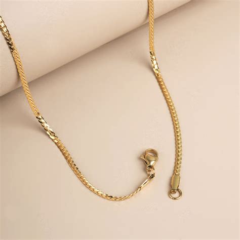 Minimalist Twisted Chain for Men – PALMONAS