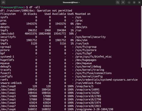 Image result for CLI Disk Usage Linux