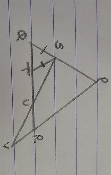 In the figure QS=ST=RV AND angle TSU= angle RVU then prove that ...