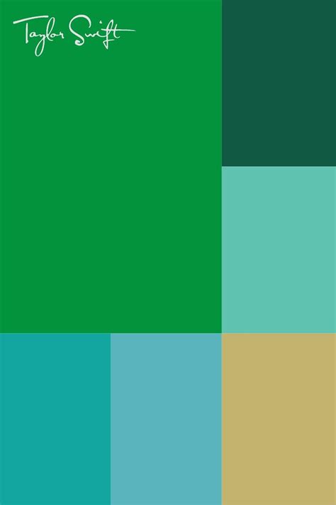 Taylor swift lover inspired color palette hex codes graphic designer ...