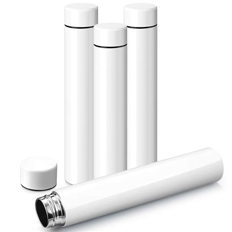 Amazon.com: Vesici Slim Water Bottle 8.8 oz Small Stainless Steel Purse ...