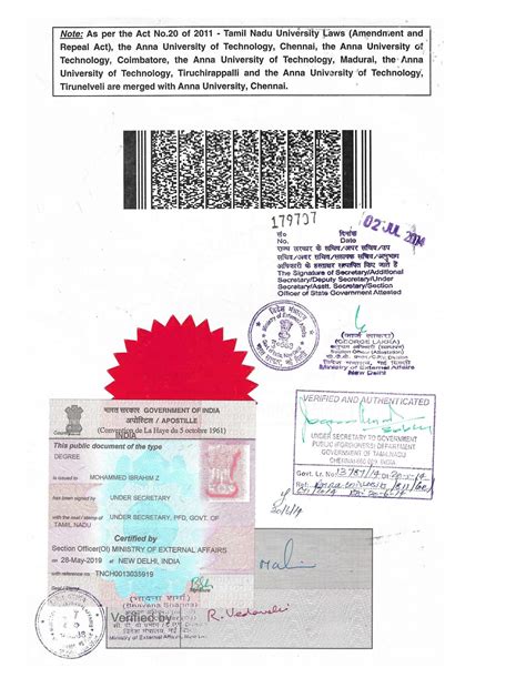 Certificate Attestation – MUVA GLOBAL Links