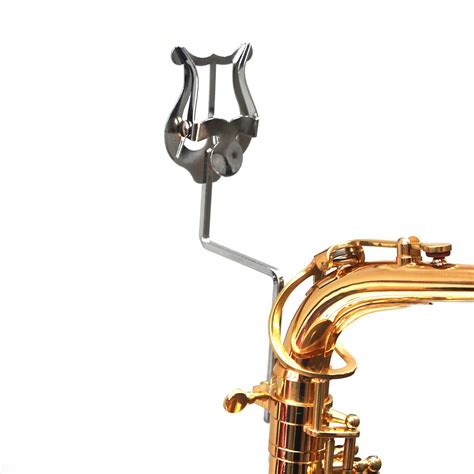 Alto Saxophone Sheet Music Clip Sax Lyre Clamp-On Holder,Stainless ...