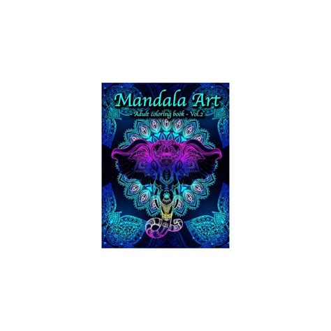 Mandala Art -Adult coloring book-: Relaxing coloring India | Ubuy