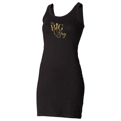 Ladies Tank Dress - The Big Sing