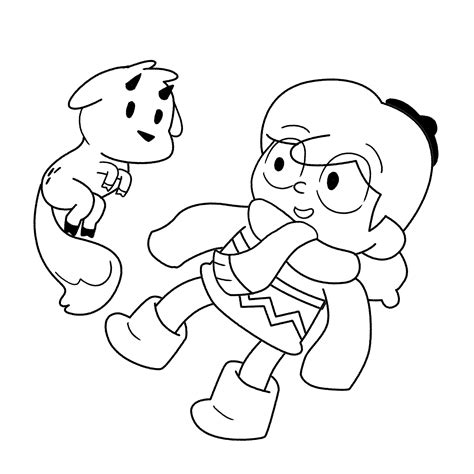 Hilda Coloring Pages - Coloring Nation