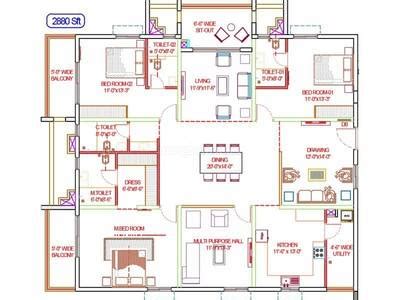 Vasavi Lake City in Hafeezpet, Hyderabad: Price, Brochure, Floor Plan ...