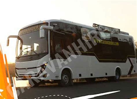 6 7 8 Seater Luxury Caravan Hire Delhi, Vanity Van Motorhome Campervans ...