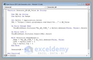 Image result for VBA QR Code Generator