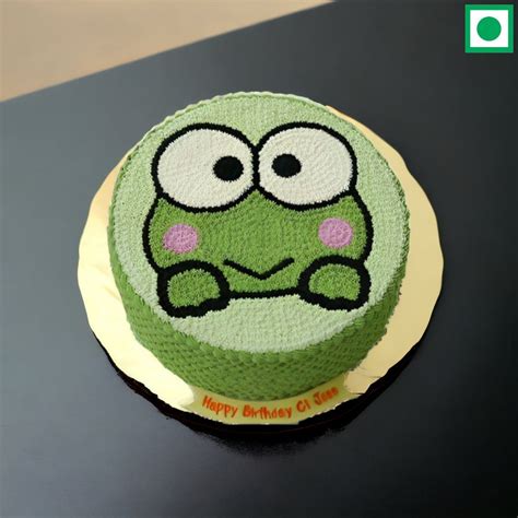 Keroppi Cartoon Cake for Kids – Bake Buddy