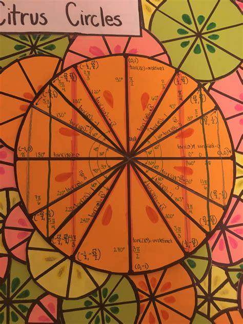 eat play math: Unit Circle Projects 2020, Quarantine Edition!