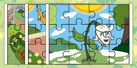 Legenda ghiocelului – Puzzle (teacher made) - Twinkl