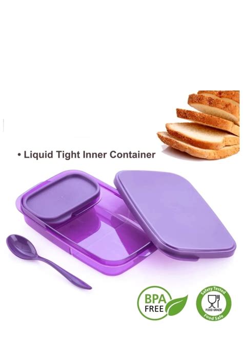 Lunch Box - Purple Color - Fingo Brain