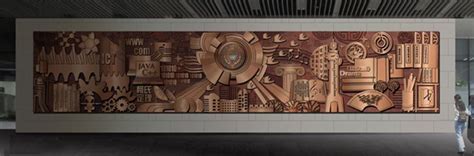 江山旅游公司走廊彩绘壁画
