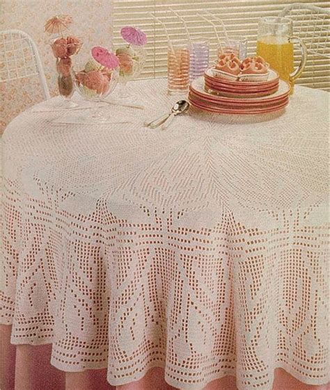 Image result for Free Filet Crochet Tablecloth Patterns