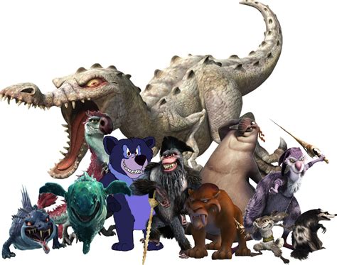Ice Age Villains by aaronhardy523 on DeviantArt
