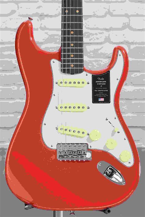 Fender American Vintage II 1961 Stratocaster Electric Guitar - Fiesta ...