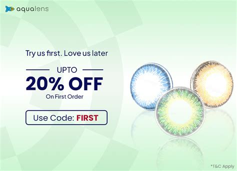Try Contact Lenses - Clear & Color Eye Lenses starting at Rs 129 | Aqualens