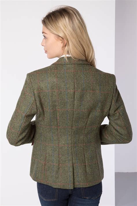 Women's Tweed Fitted Jacket UK | Short Tweed Blazer | Rydale