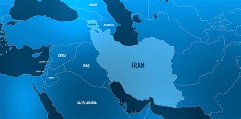 Iran Map - Guide of the World
