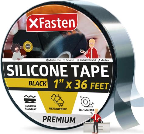 Self Fusing Silicone Tape,1 Roll Self Fusing Rubber Tape Rescue Tape ...