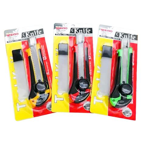 Image result for Retractable Plastic Utility Knife Box Cutter