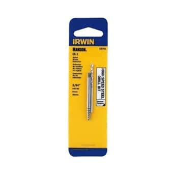 Irwin Hanson 53701 5/64" Spiral Screw Extractor & Drill Bit Set ...