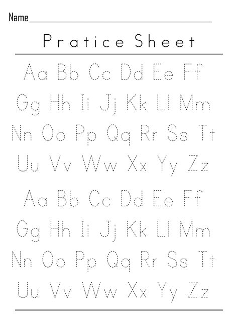 Free Printable Handwriting Practice - Printable Word Searches