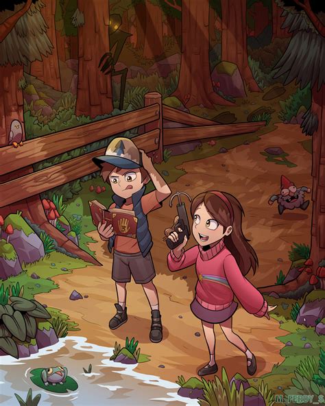 Dipper Pines :: Mabel Pines :: GF Арт (GF art) :: GF Персонажи ...
