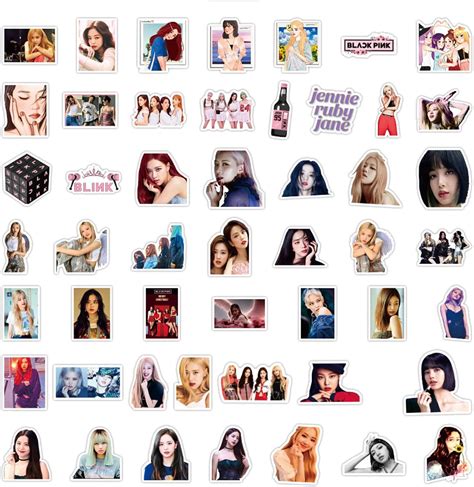 FIEIJ 100pcs Blackpink Cool Stickers for Water Bottle, India | Ubuy