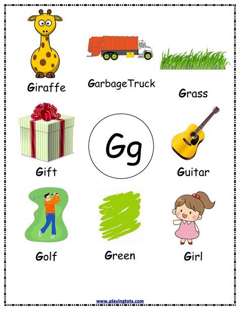 G Letter Words Drawing at Donald Edwards blog