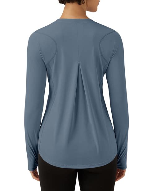 ZHENWEI Women Long Sleeve Shirts UPF 50+ Uv Sun Protection Tops Workout ...