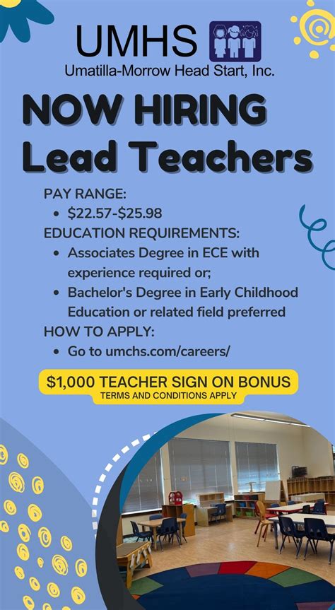 Umatilla Morrow Head Start Jobs at Kai Chuter blog