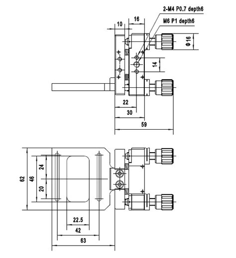 工業用ミラーマウント（A型） | optishop
