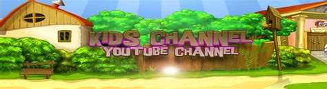 Youtube banner - kids theme (age range 4-14) | Freelancer